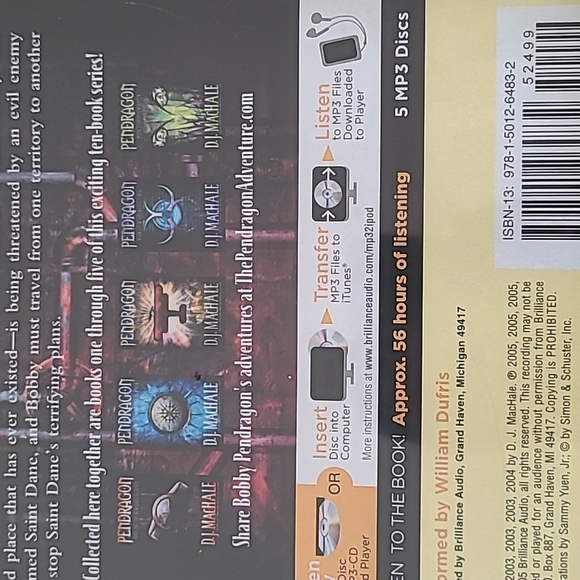 Pendragon: The Merchant of Death, The Lost City of Faar, The Never War, The Real - Picture 4 of 7